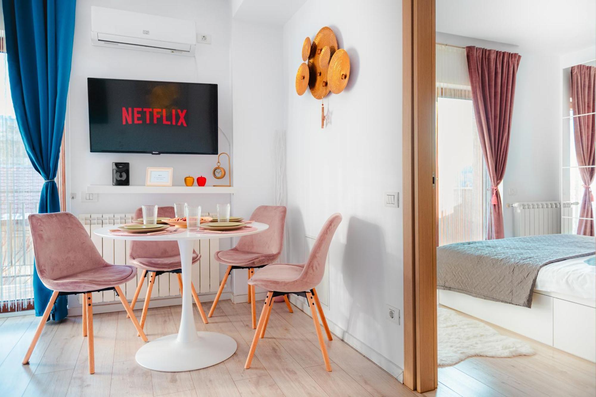 Downtown Apartment Boutique - Blue & Pink Bucureşti Eksteriør bilde